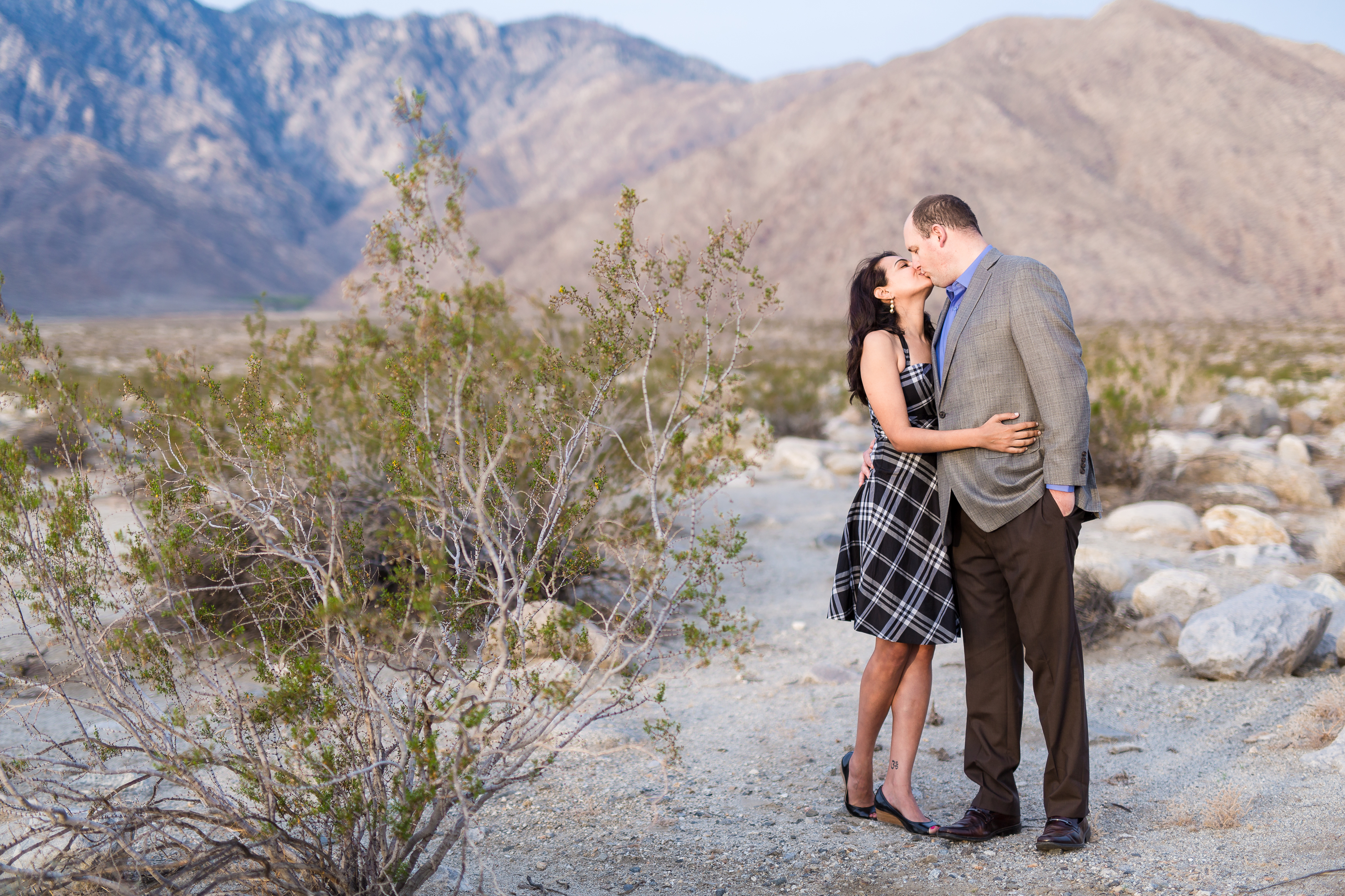 Palm Springs Engagement Photos 