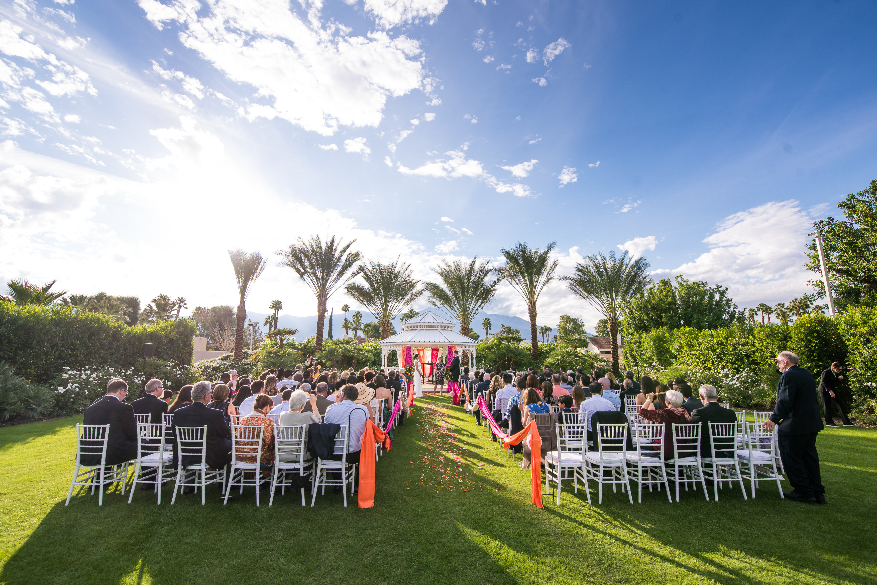 Westin Mission Hills in Rancho Mirage wedding ceremony