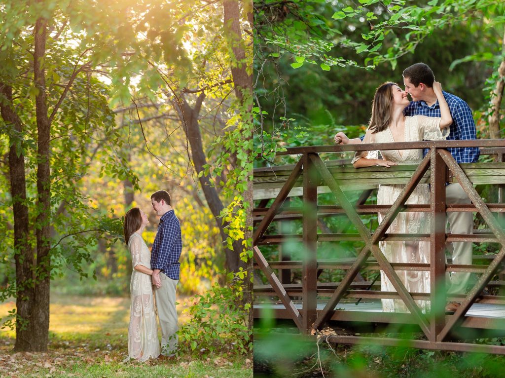 Engagement photos in Colleyville Texas