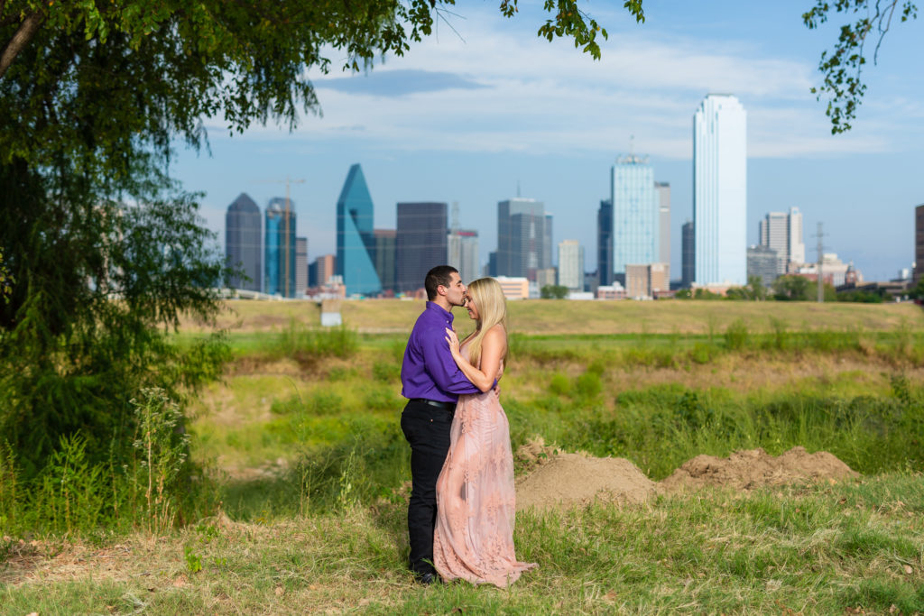 Engagement Session Photos Downtown Dallas Photoshoot