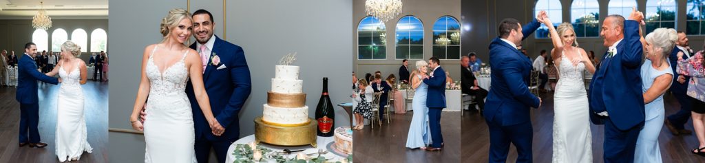 Wedding photography timeline reception photos