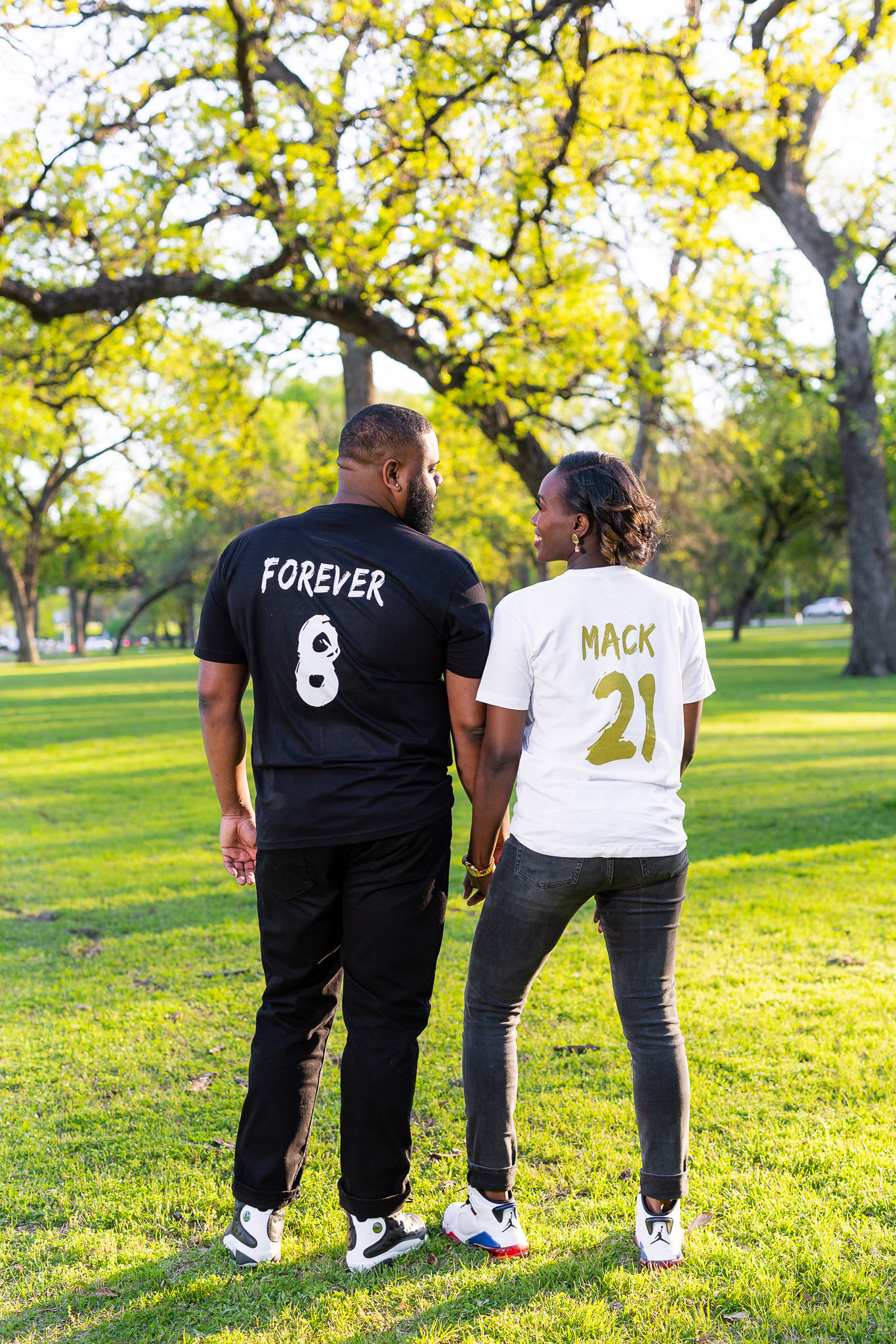 Sundance Square Engagement Photos