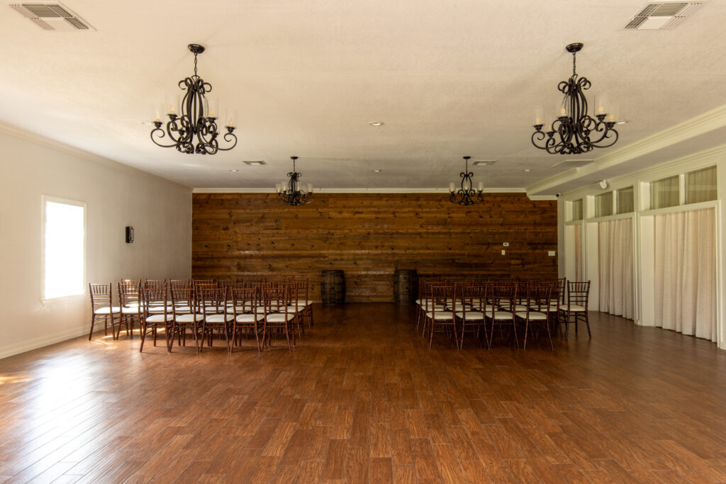The Orchard Event Venue & Retreat wedding ceremony space