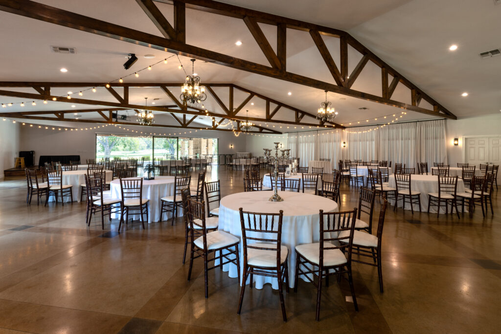 The Orchard Wedding Venue reception hall